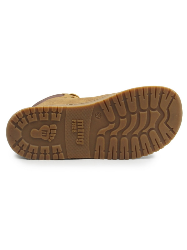 Botki barefoot damskie MTNG Free Alask 85512 brązowe