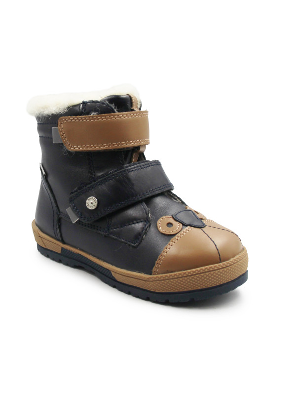 Buty Zimowe Dla Chłopczyka Ocieplane na Rzep Bartek 88003-56