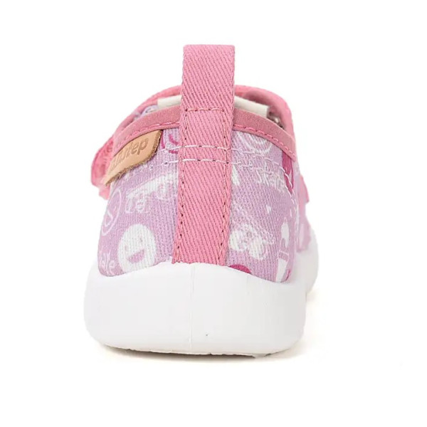 Trampki Do Szkoły i Przedszkola Dla Dziewczynki Na Rzep DD STEP C100-61432 Daisy Pink
