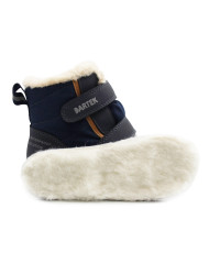 Wodoodporne Zimowe Buty Dla Chłopca Na Rzep Barefoot Bartek 84015-86