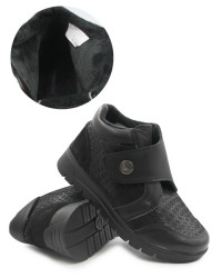 Botki damskie zimowe Comfortabel 990805-01 szerokie K