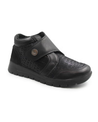 Botki damskie zimowe Comfortabel 990805-01 szerokie K