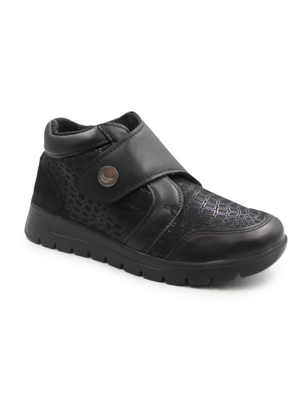 Botki damskie zimowe Comfortabel 990805-01 szerokie K