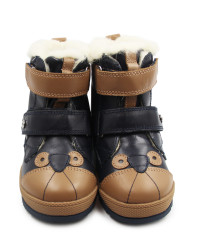 Buty Zimowe Dla Chłopczyka Ocieplane na Rzep Bartek 88003-56