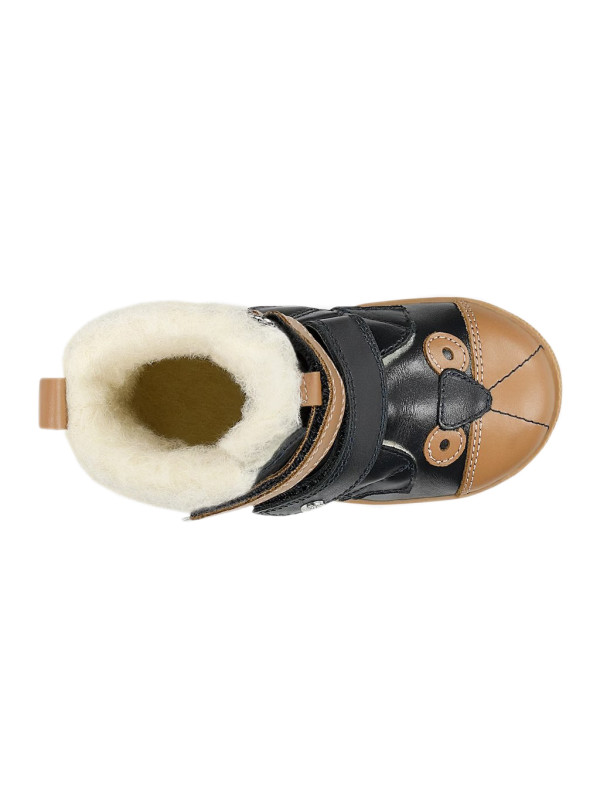 Buty Zimowe Dla Chłopczyka Ocieplane na Rzep Bartek 88003-56