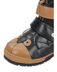 Buty Zimowe Dla Chłopczyka Ocieplane na Rzep Bartek 88003-56