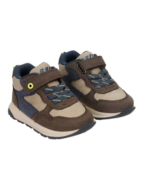 Buty Dla Chłopca Jesienne Na Rzep Brąz Bartek 87062-12
