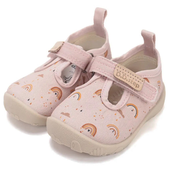 Buty Do Przedszkola Dla Dziewczynki Pudrowy Róż Barefoot DD STEP C086-61991 Baby Pink