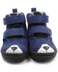 Buty Dziecięce Na Zimę Ocieplane Miś Mido 22-43 denim