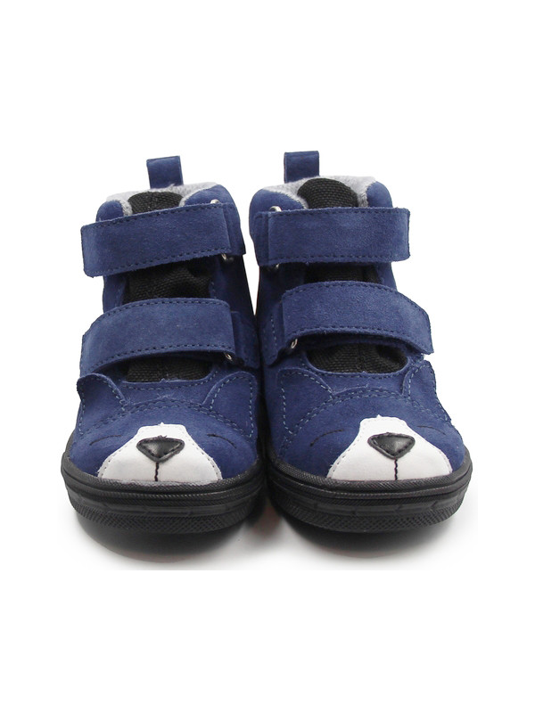 Buty Dziecięce Na Zimę Ocieplane Miś Mido 22-43 denim