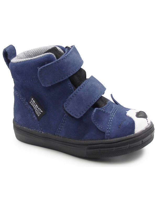 Buty Dziecięce Na Zimę Ocieplane Miś Mido 22-43 denim