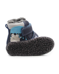 Zimowe Buty Dla Chłopczyka Żabka Ocieplane Futerkiem PONTE DA07-5-2349Z Royal Blue