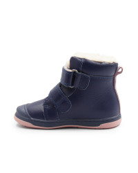 Buty Dla Dziewczynek na Zimę Granatowe PONTE DA07-5-2110V Royal Blue