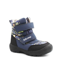 Wodoodporne Śniegowce Dla Chłopca DD STEP P081-62405L Royal Blue