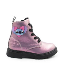 Metaliczne Buty Różowe Dla Dziewczynki Stitch & Angel Bartek 88018-15