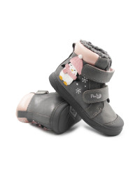 Zimowe Buty Dla Dziewczynek Ponte da07-6-2908CZ Marine Grey