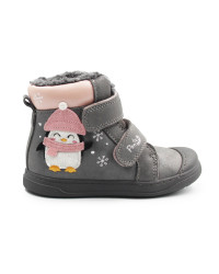 Zimowe Buty Dla Dziewczynek Ponte da07-6-2908CZ Marine Grey