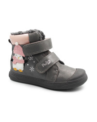 Zimowe Buty Dla Dziewczynek Ponte da07-6-2908CZ Marine Grey