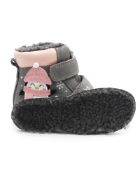 Zimowe Buty Dla Dziewczynek Ponte da07-6-2908CZ Marine Grey