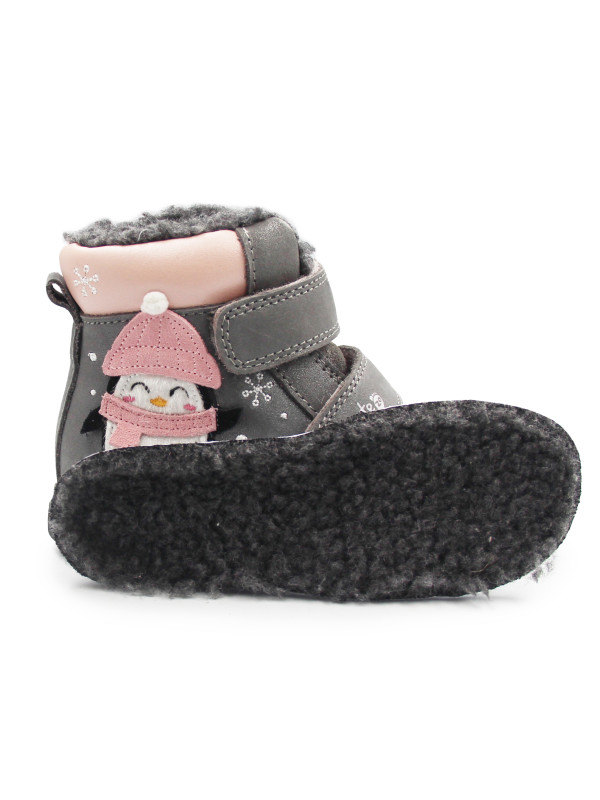 Zimowe Buty Dla Dziewczynek Ponte da07-6-2908CZ Marine Grey