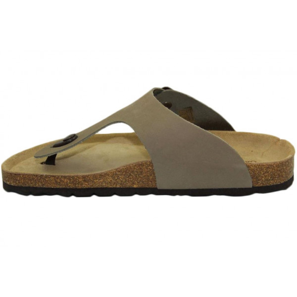 Męskie Klapki Na Lato Japonki Grunland Tito Khaki