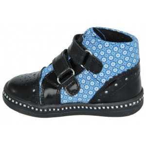 Jesienne Trzewiki Dziewczęce Na Rzepy Bartek w-91764/4p-wea II gatunek