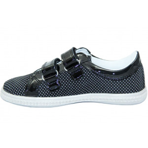 Trampki Tenisówki Dziewczęce W Kropki Bartek w-85596/005 II Gatunek