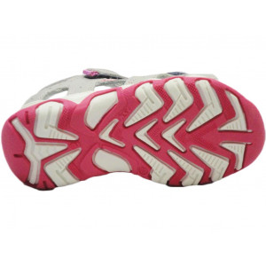 Sandały Buty Bartek w-81824/0sz Sandały dla Dziewczynki z wygodnym zapięciem na Rzepy II gatunek