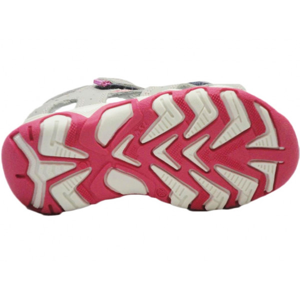 Sandały Buty Bartek w-81824/0sz Sandały dla Dziewczynki z wygodnym zapięciem na Rzepy II gatunek