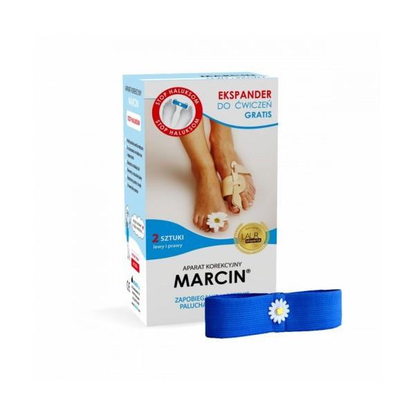 Aparat Korekcyjny Na Paluch Koślawy Marcin l Komplet Lewy I Prawy