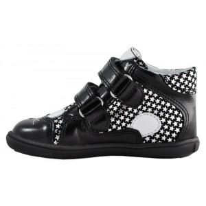 Trzewiki dla dziewczynek na jesień ze skóry naturalnej bartek w-11702-6/CID