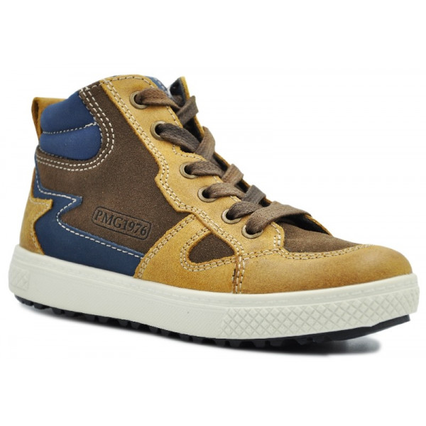 Trzewiki Jesienne Dla Chłopca Ze Skóry Naturalnej Na Suwak Primigi 8640200