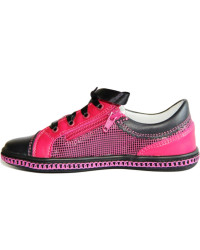 Sportowe tenisówki do szkoły dla dziewczynki BARTEK W-75524/SZ/1C5