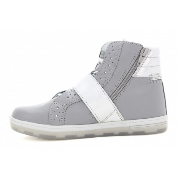 Wysokie buty dla dziewczynki do szkoły na jesień Bartek w-24376/sz/0a7