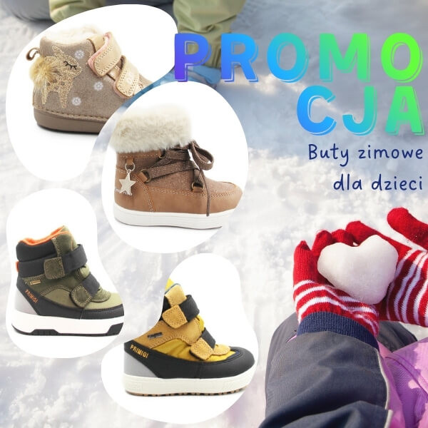 Buty na zimę dla dzieci - promocja